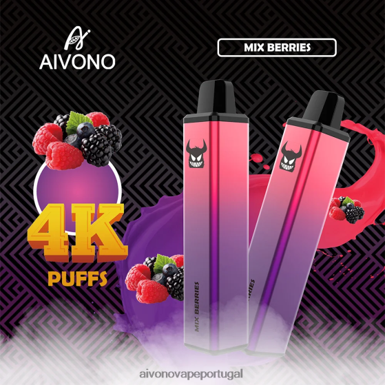 frutas misturadas Aivono AIM FREAK 4000 280DJX260 | Aivono Lisbon